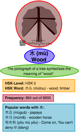 chinese characters illustrated and visually explained